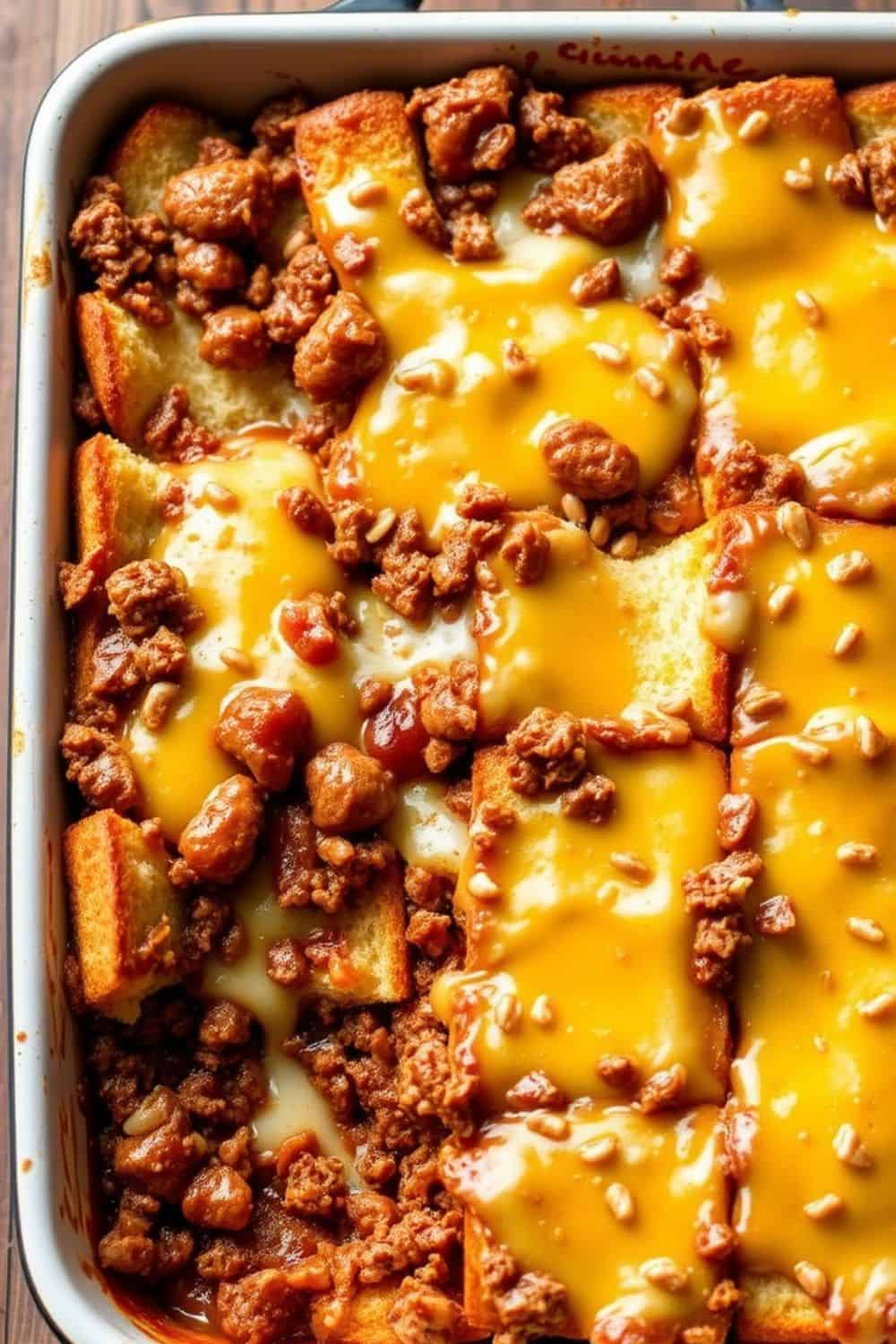 Big Mac Sloppy Joe Casserole