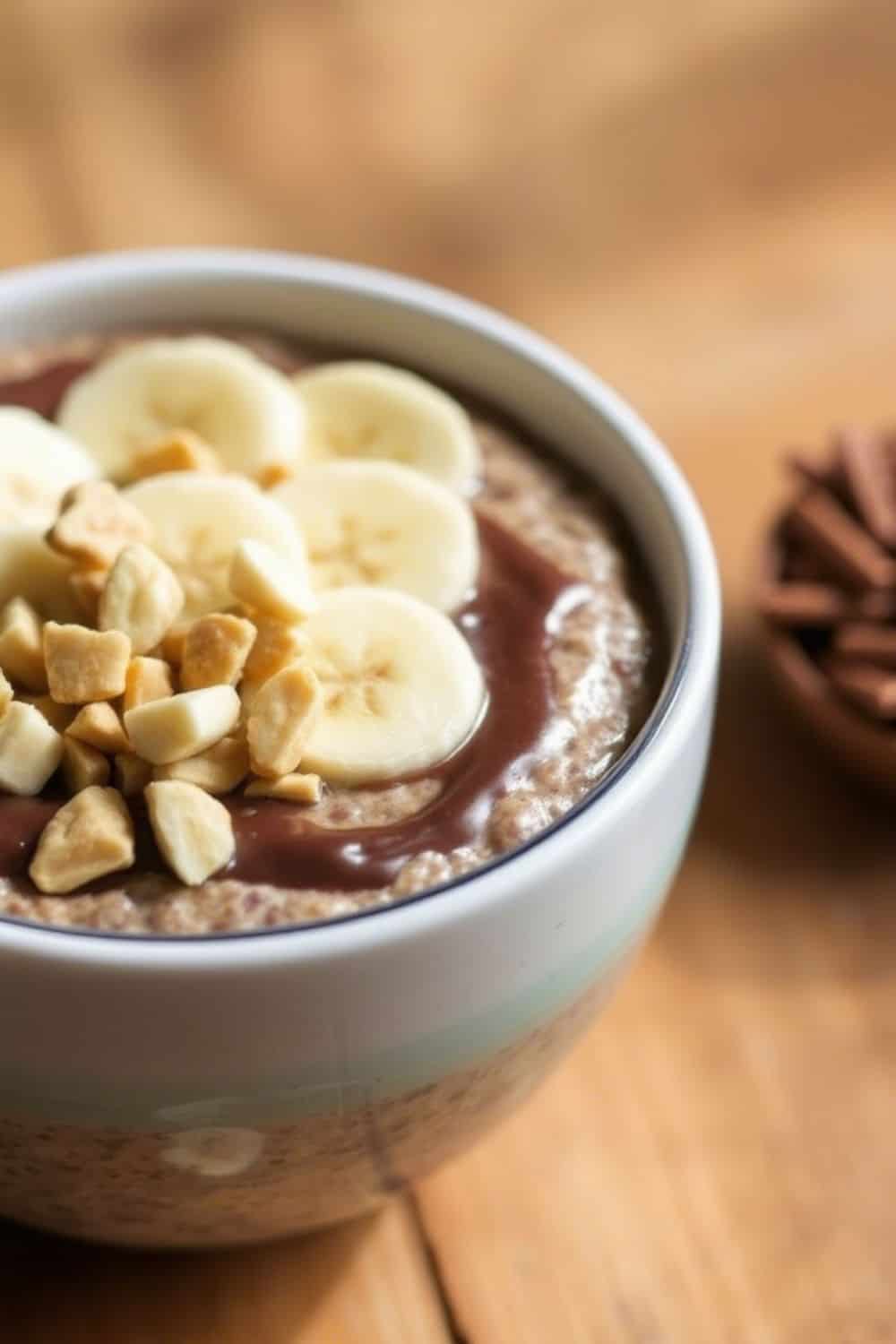 Chocolate Peanut Butter Overnight Oats