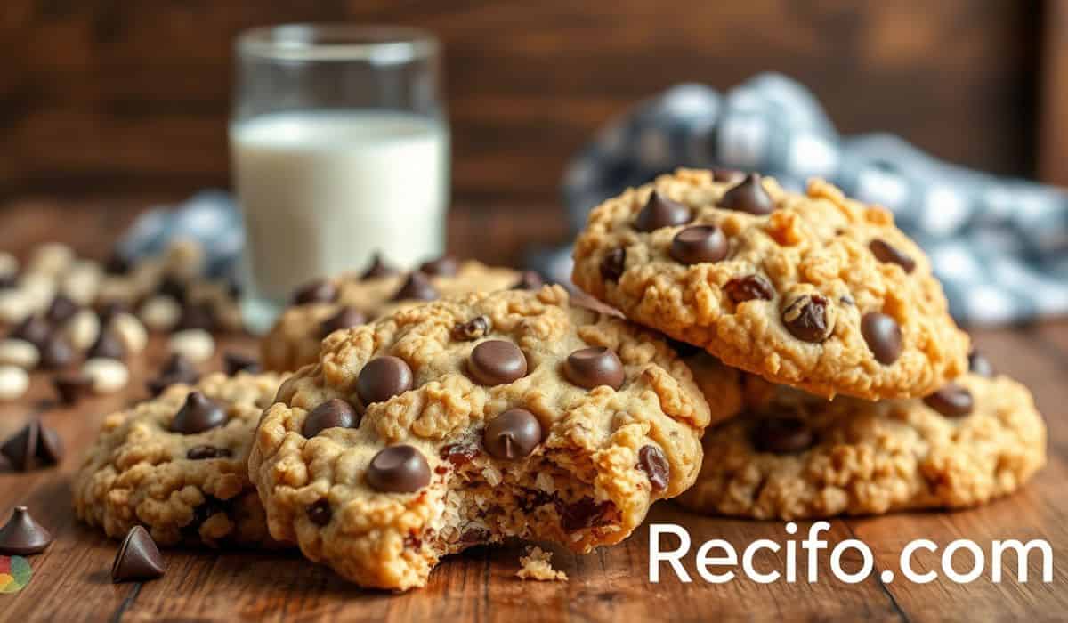 Rice Krispie Chocolate Chip Cookies