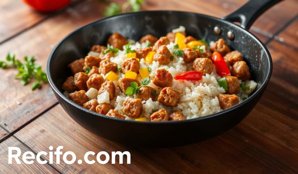 Sausage and Rice Skillet Recipe
