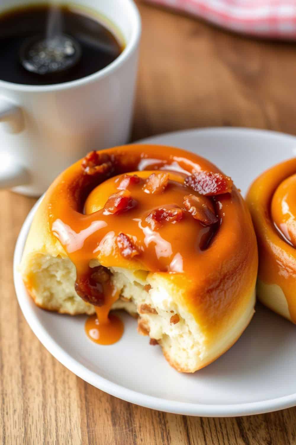 Bacon Caramel Rolls