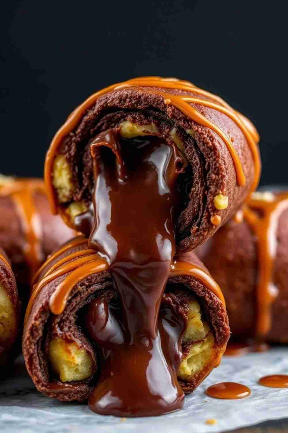 Chocolate Caramel Rolls