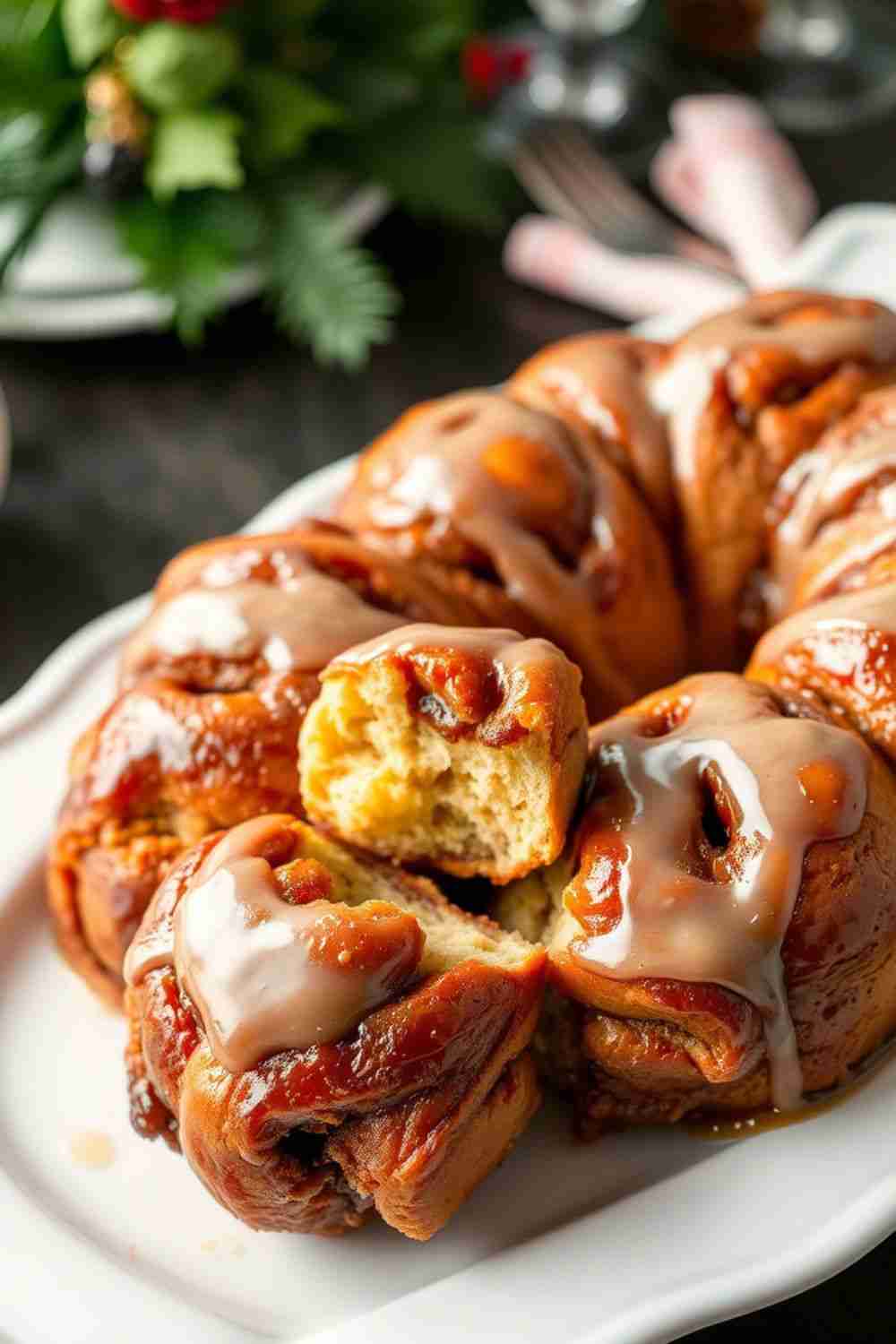 Cinnamon Roll Monkey Bread