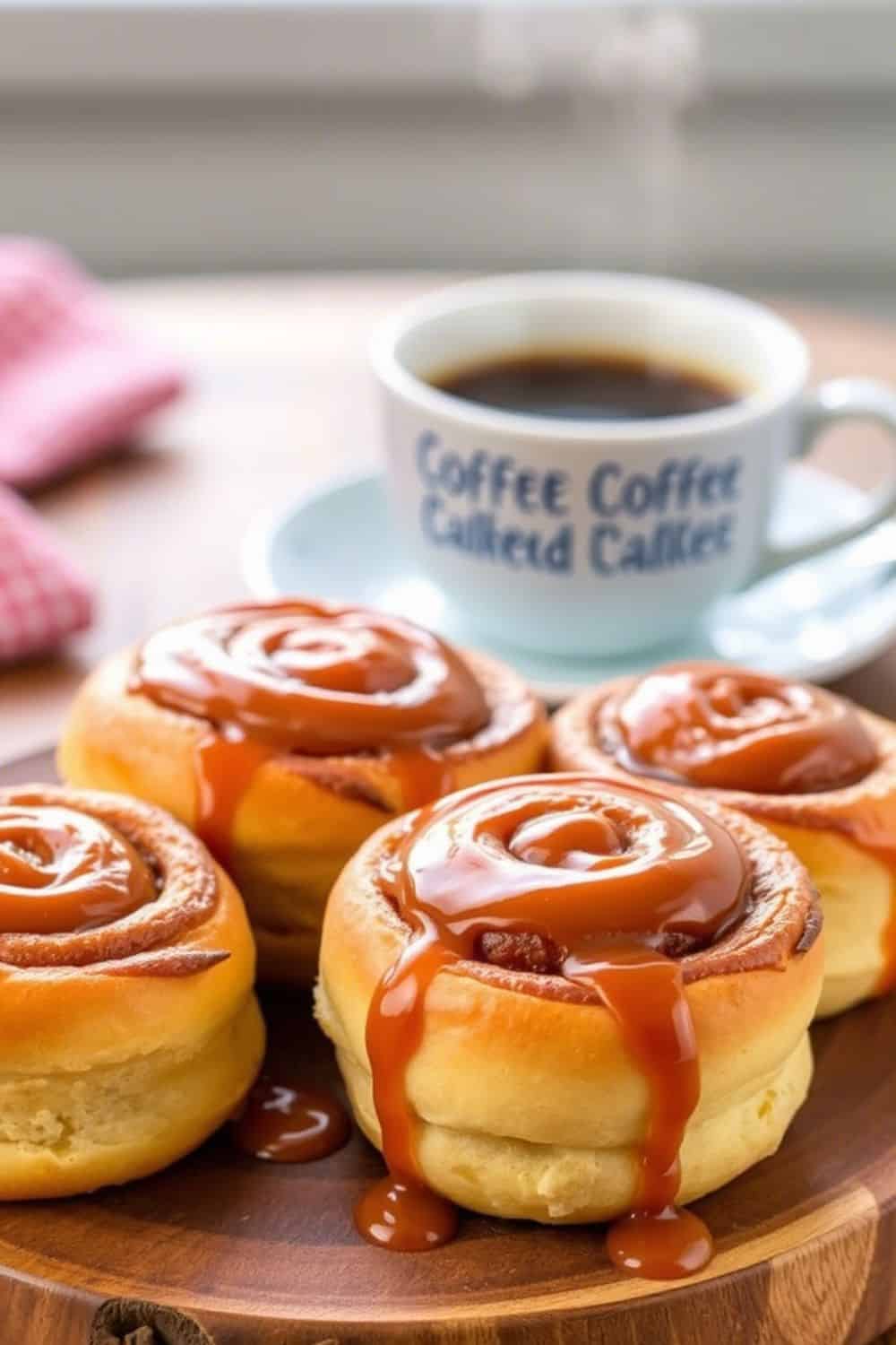 Coffee Caramel Rolls