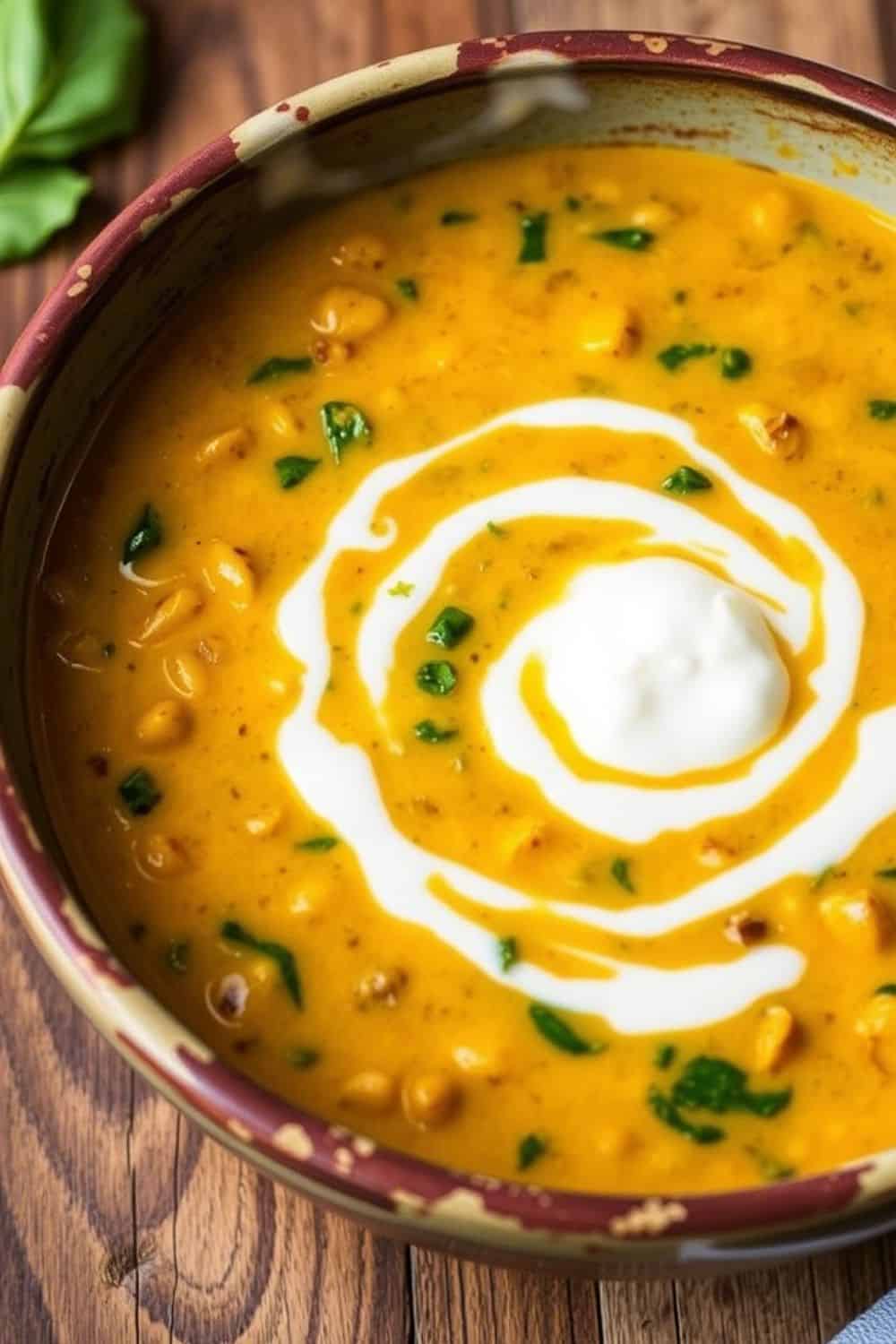 Creamy Coconut Curry Lentil Soup