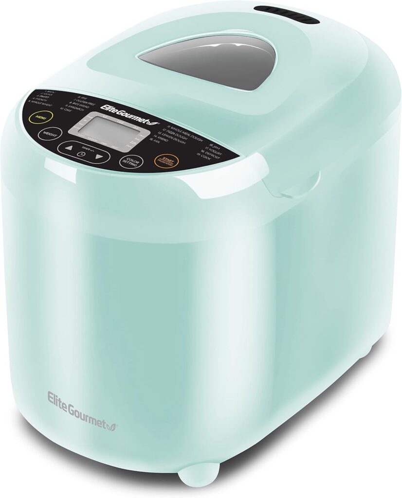 Elite Gourmet EBM8103M Programmable Bread Maker Machine