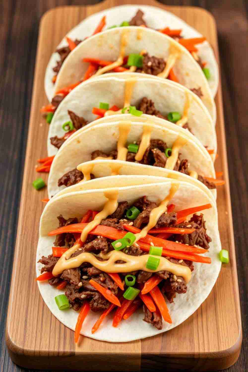 Korean Beef Tacos with Kimchi