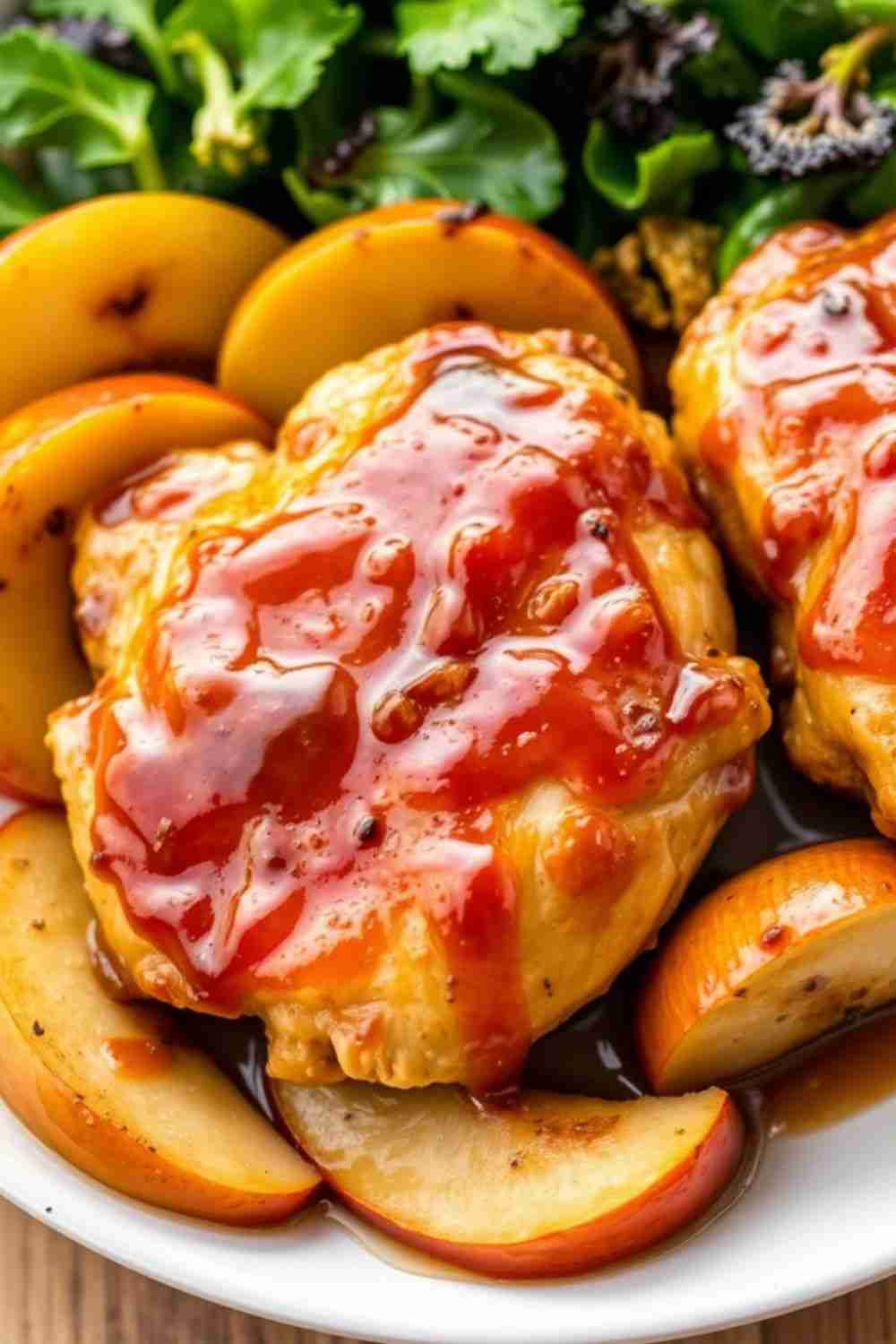 Maple Dijon Chicken with Apples
