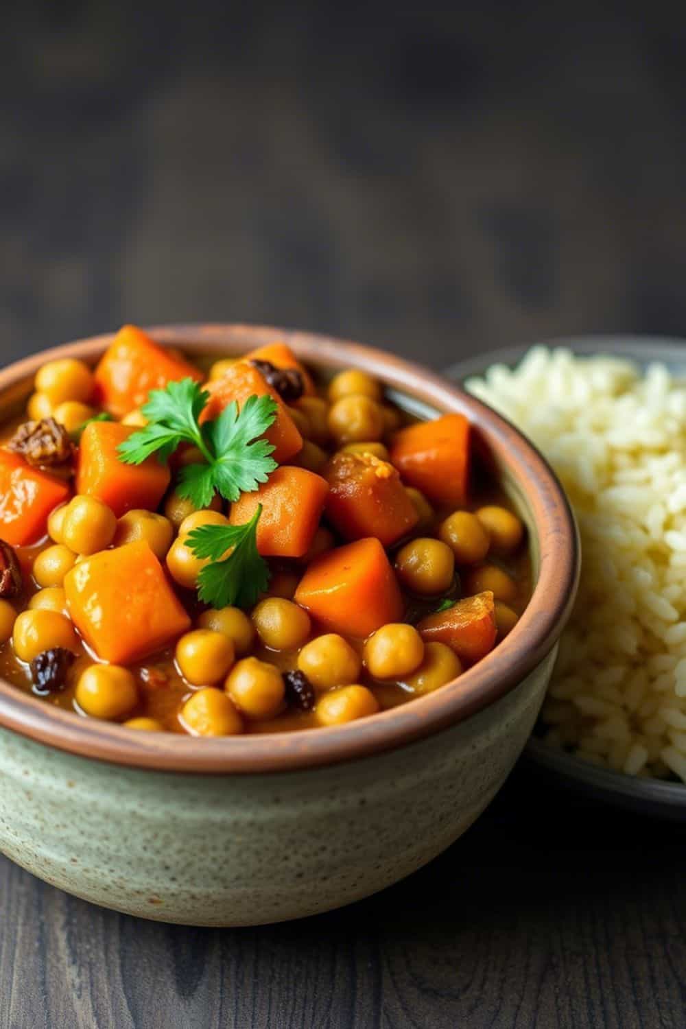Moroccan Chickpea Stew with Apricots