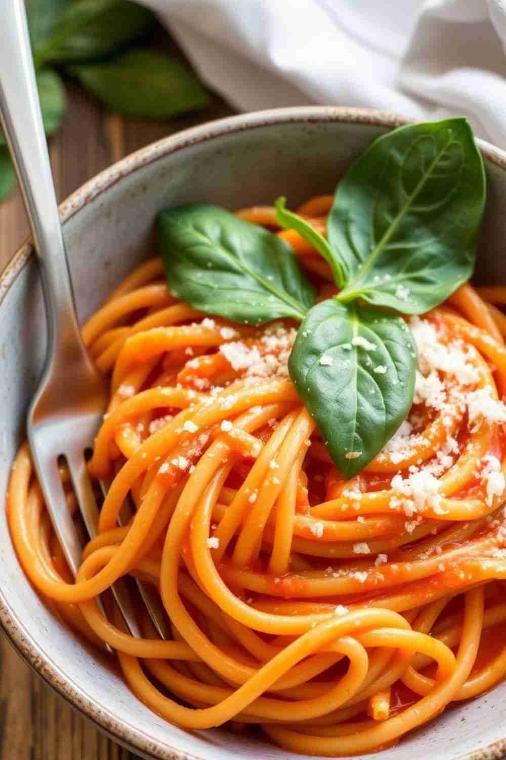 Pasta with Hidden Veggie Sauce