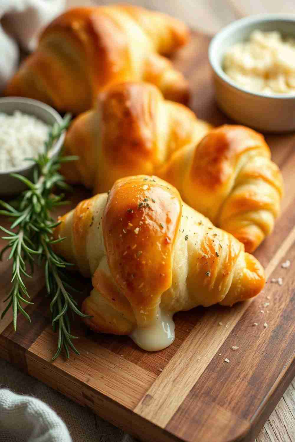 Savory Herb and Cheese Crescent Rolls
