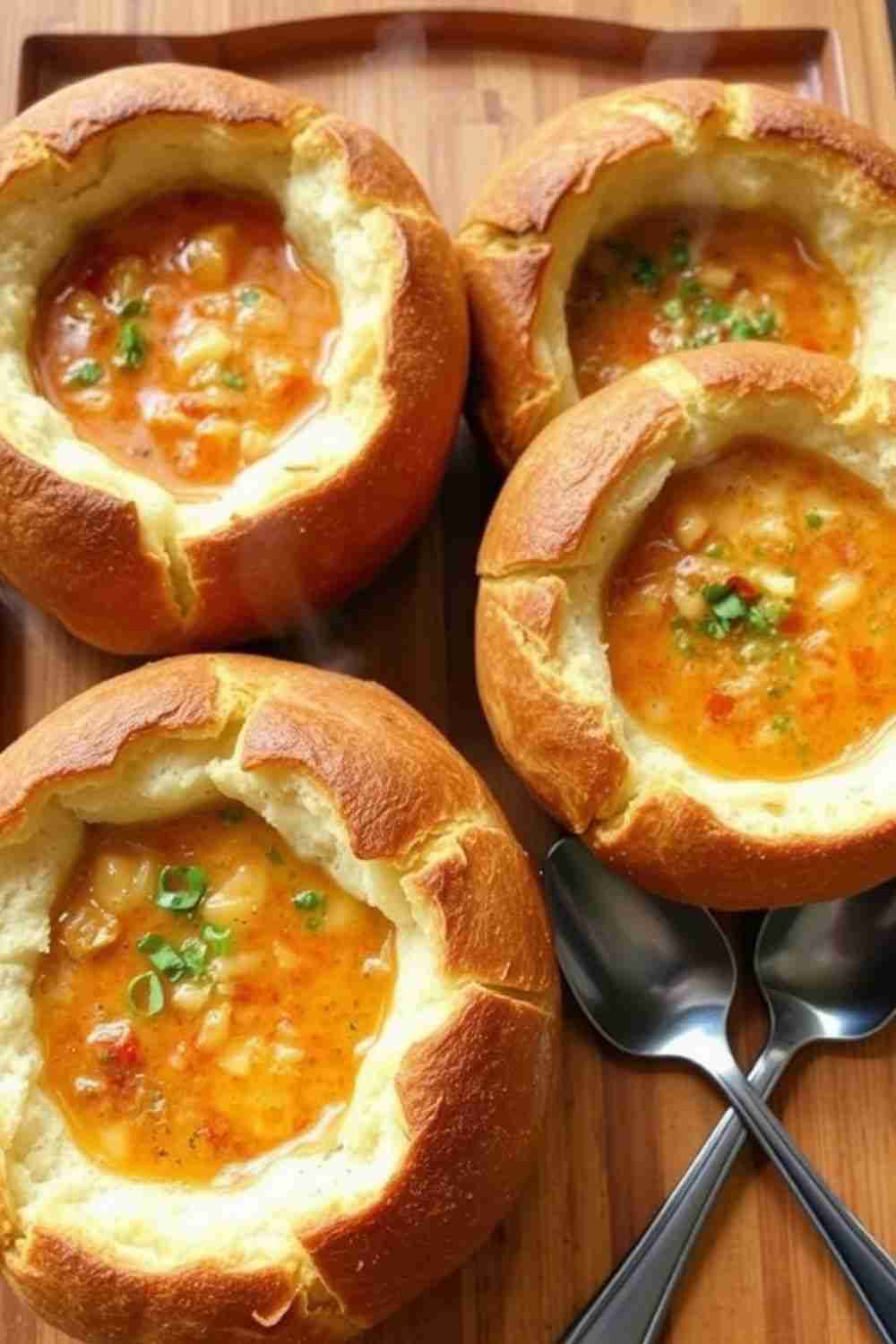 Stuffed Bread Bowls