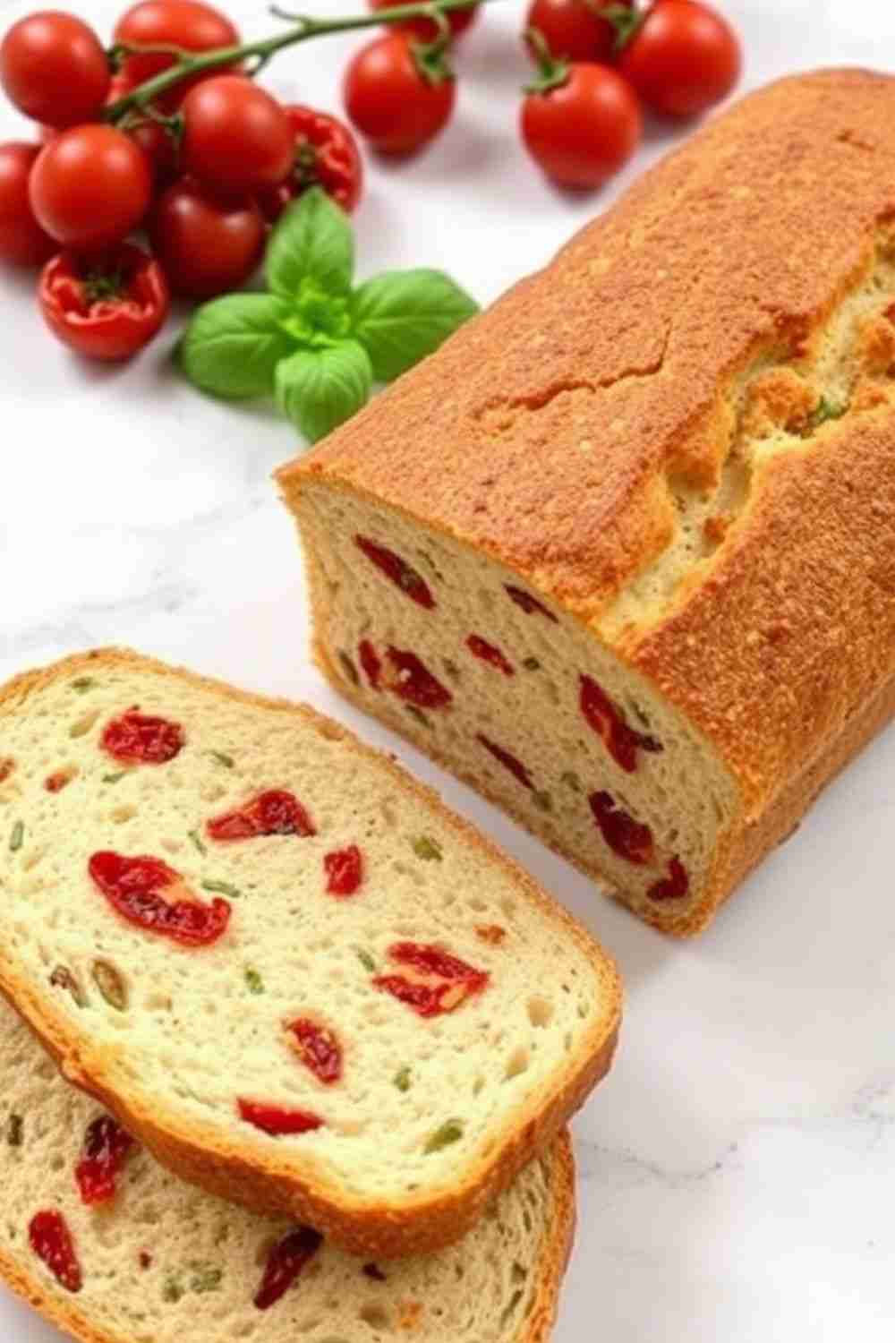 Sun-Dried Tomato and Basil Sandwich Bread