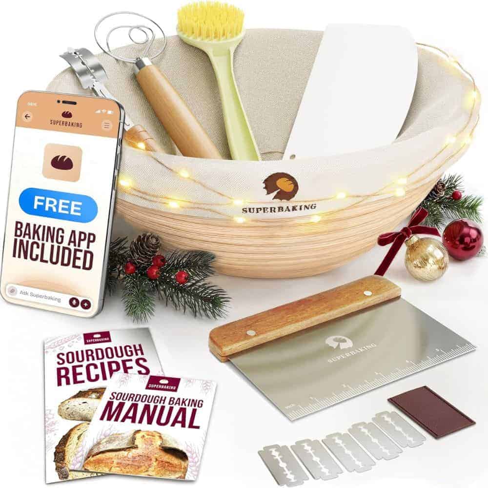 Superbaking Banneton Bread Proofing Basket