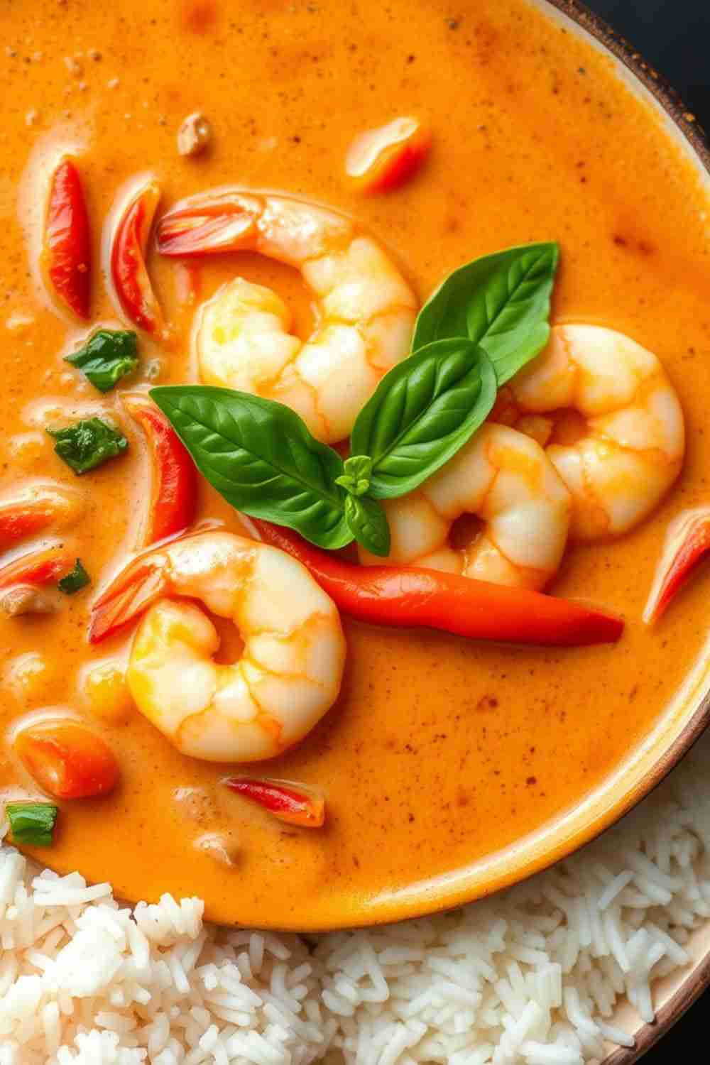 Thai Coconut Curry with Shrimp