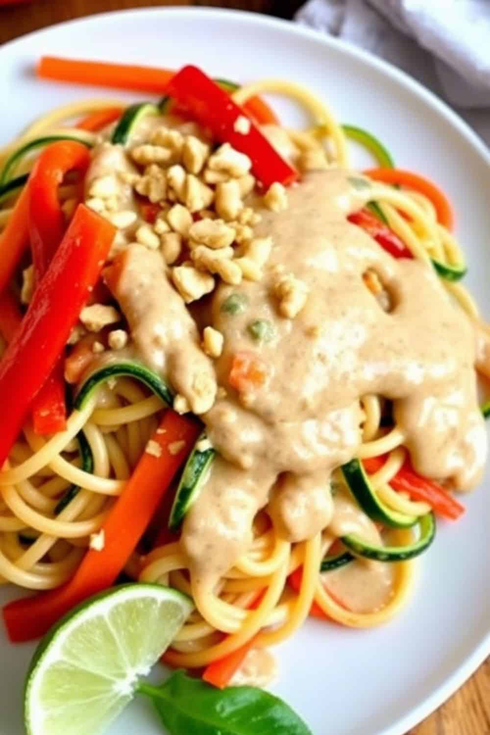 Zucchini Noodle Pad Thai
