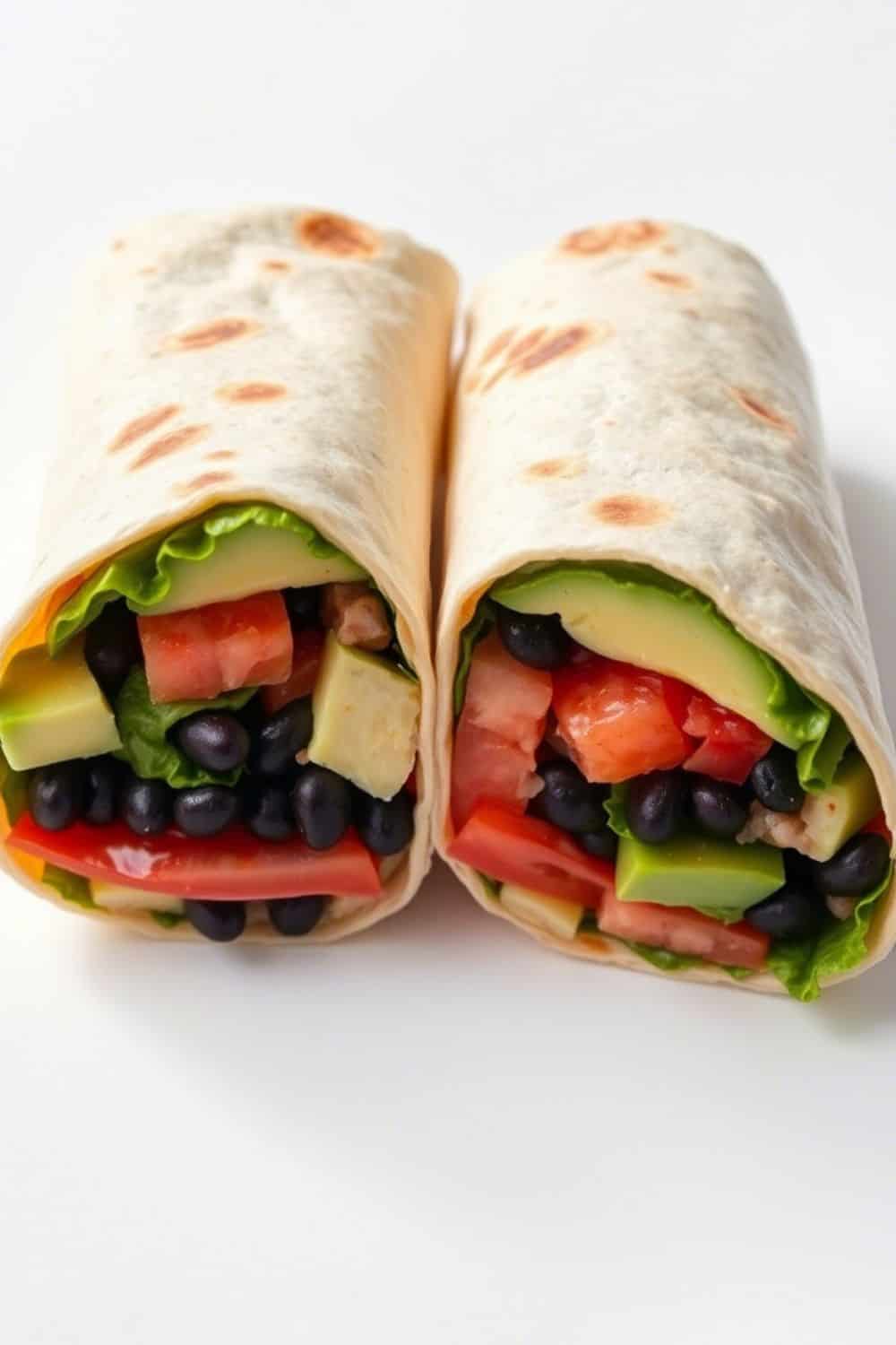 Black Bean and Avocado Wrap