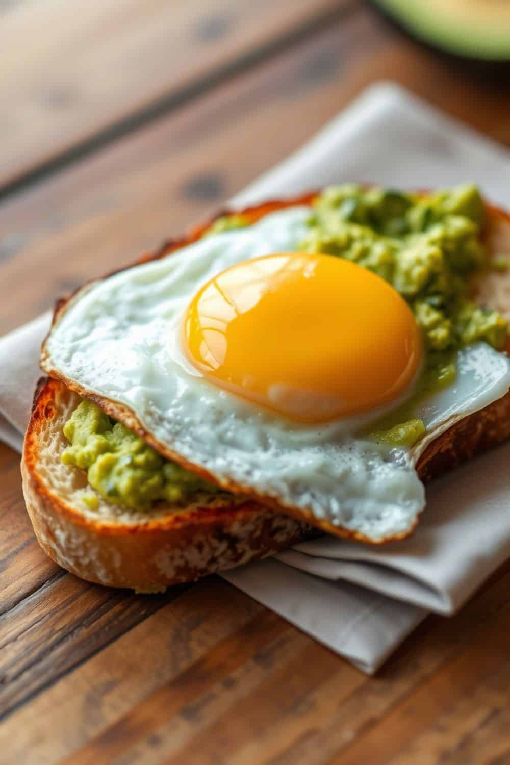 Breakfast for Dinner Egg and Avocado Toast