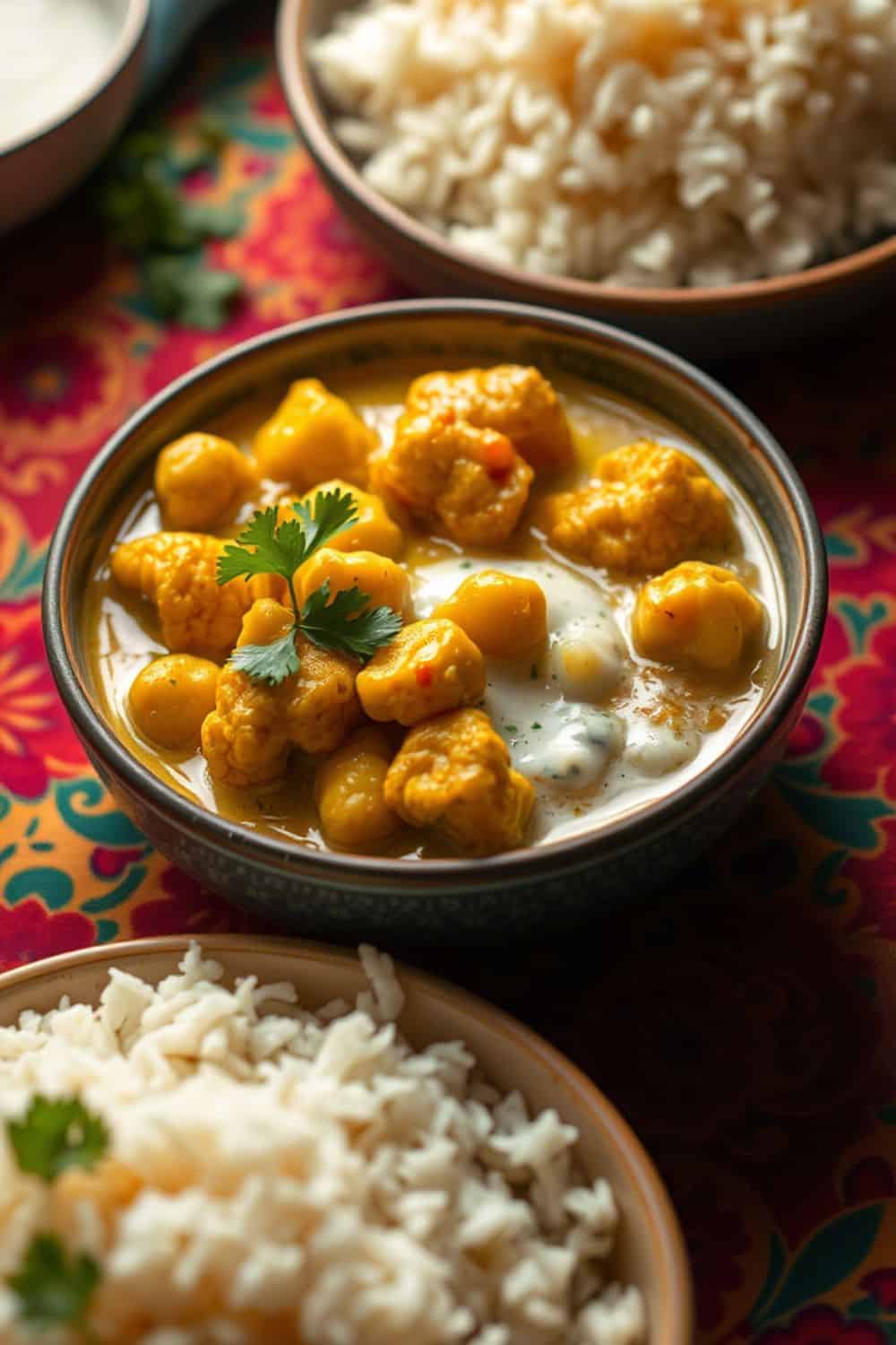 Cauliflower and Chickpea Curry