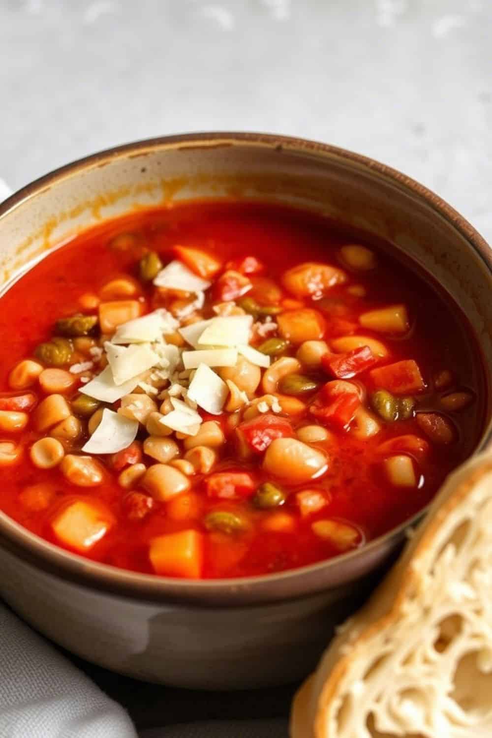 Hearty Minestrone Soup with Barley