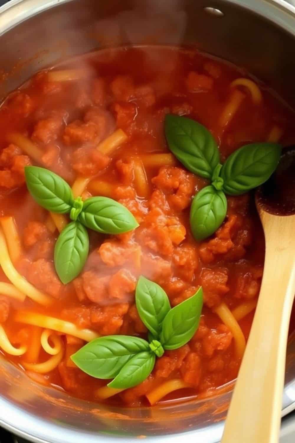 One-Pot Pasta with Canned Tomatoes