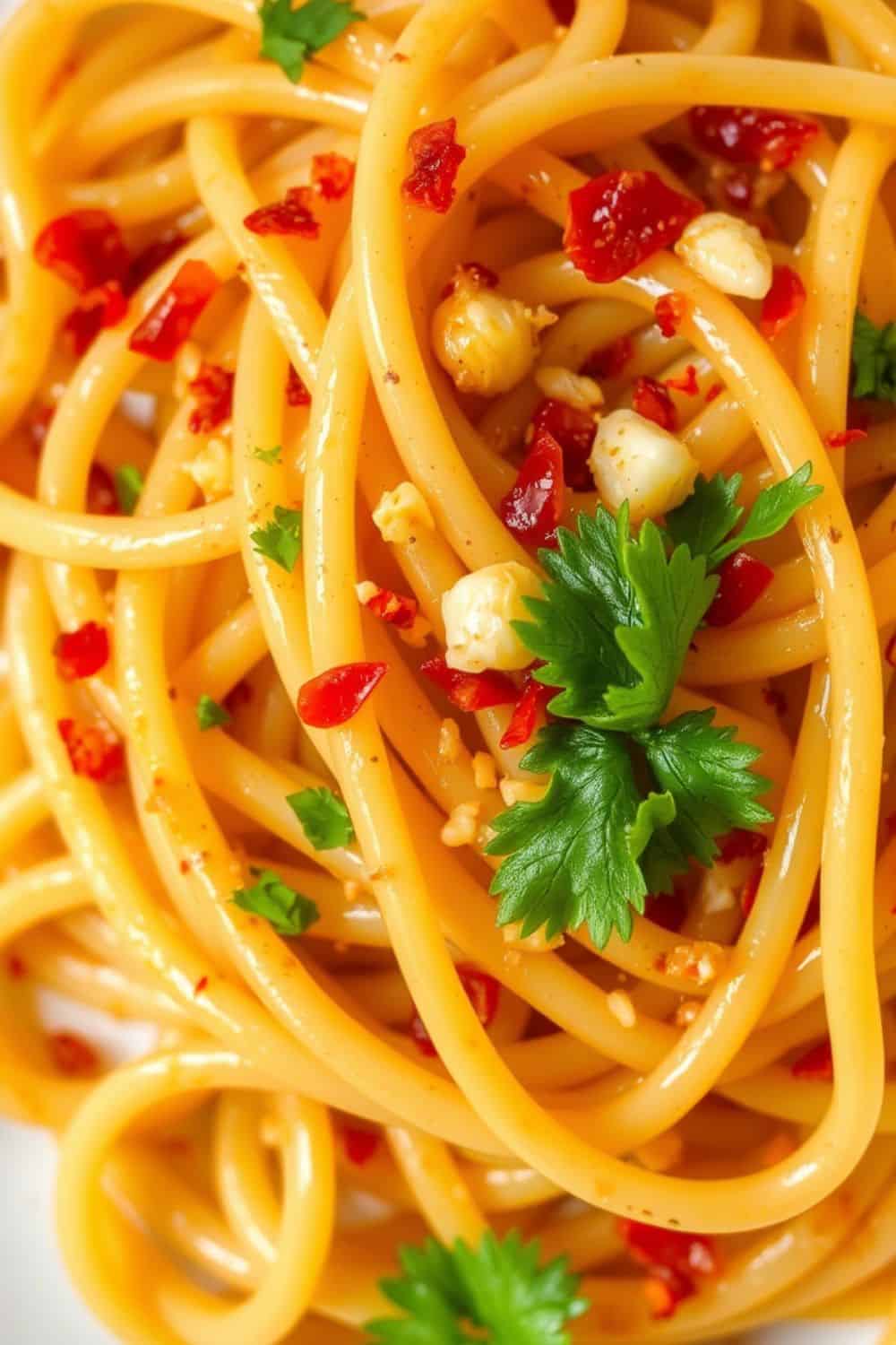 Spaghetti with Garlic and Oil