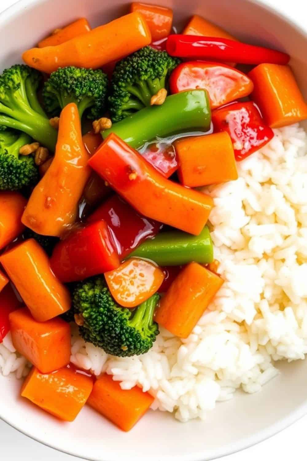 Vegetable Stir-Fry with Rice