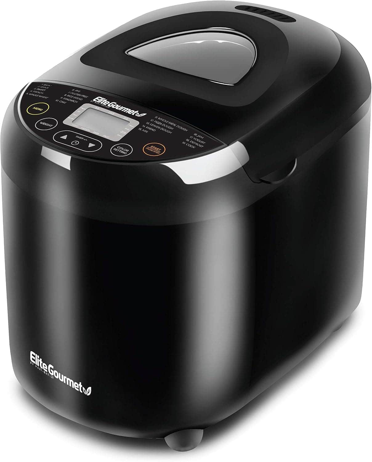 Elite Gourmet EBM8103B Programmable Bread Maker Machine