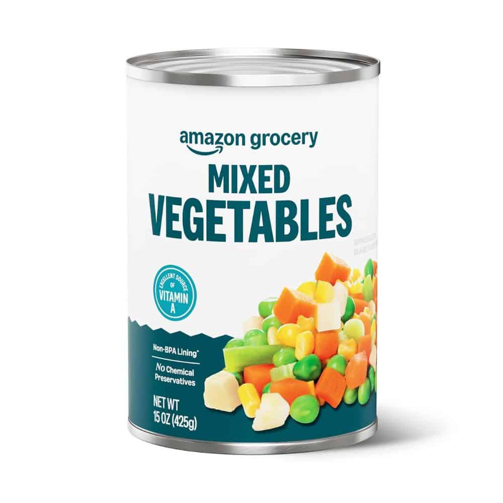 Canned Mixed Vegetables