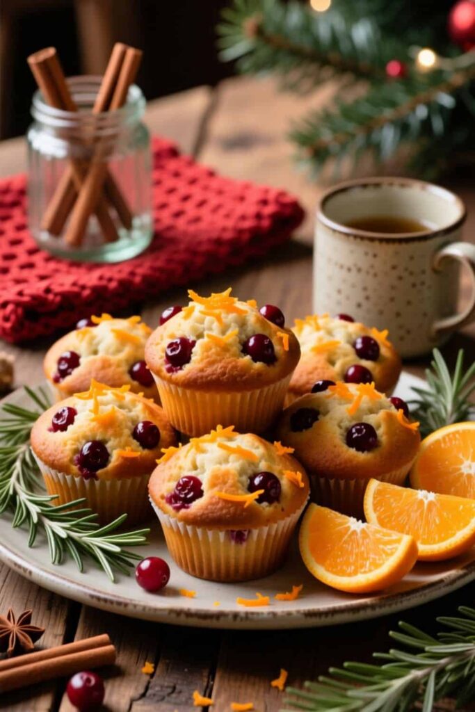 Cranberry Orange Muffins