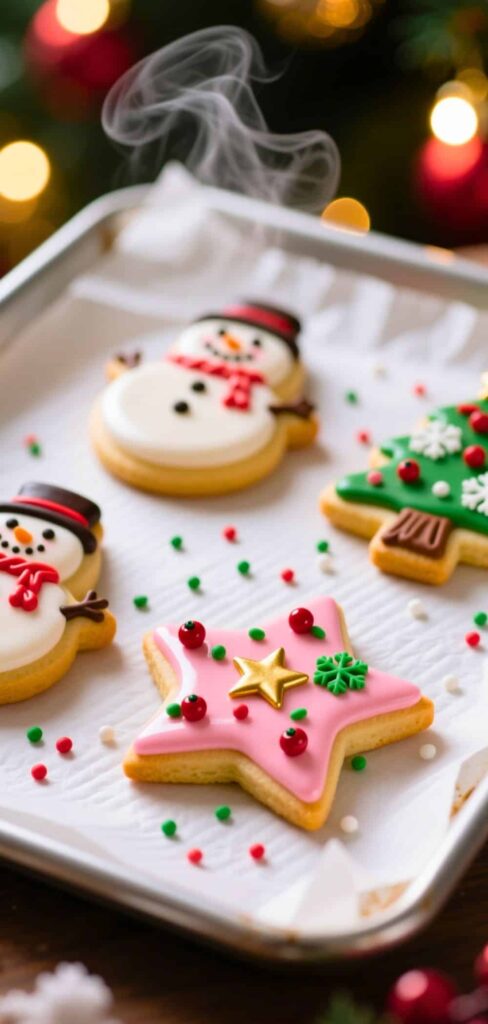 Crumbl Christmas Sugar Cookies