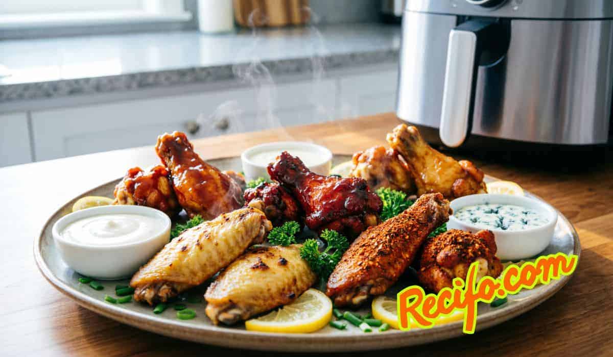 5 Air Fryer Chicken Wings Recipe:  Crispy & Juicy