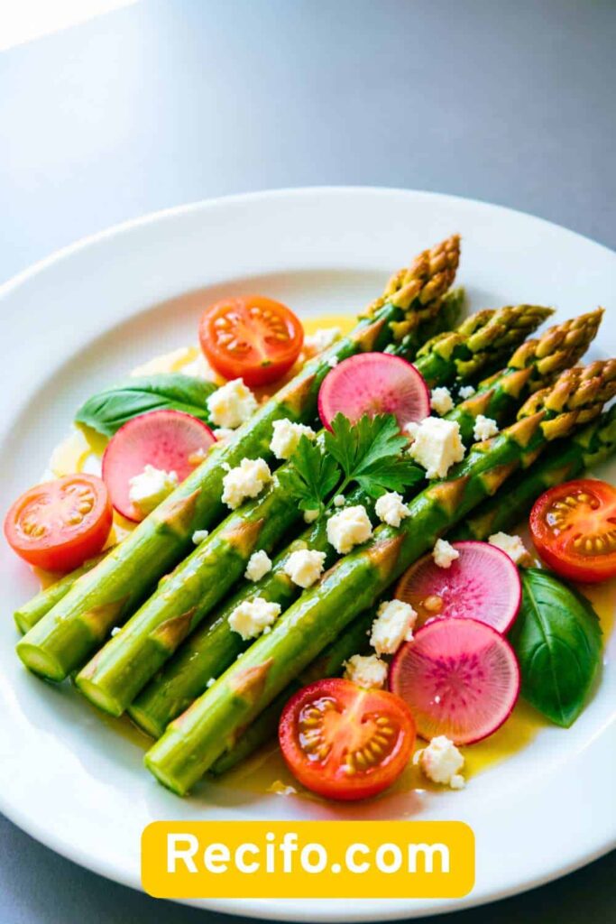 Asparagus Salad with Lemon Vinaigrette