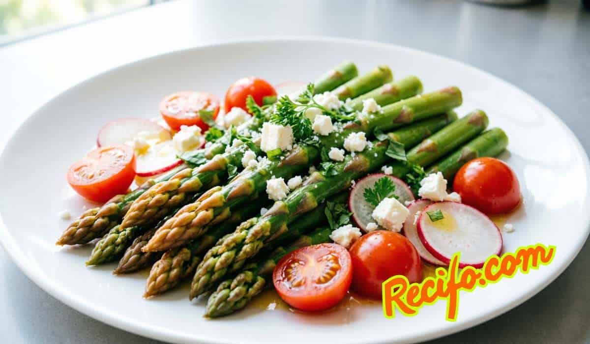 Asparagus Salad with Lemon Vinaigrette Recipe
