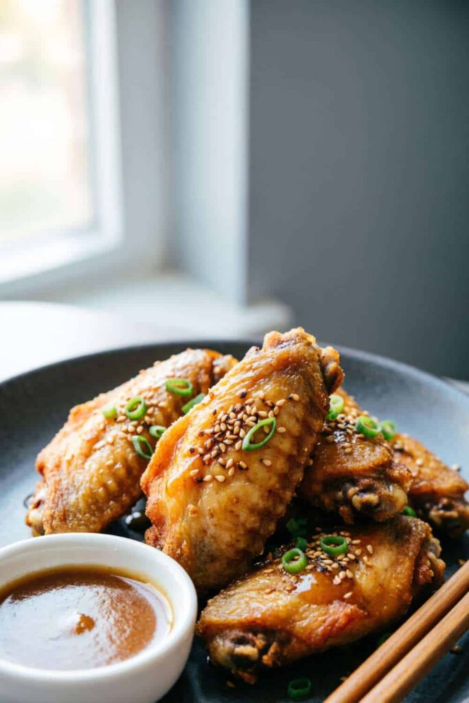 Maple–Miso Sesame Wings
