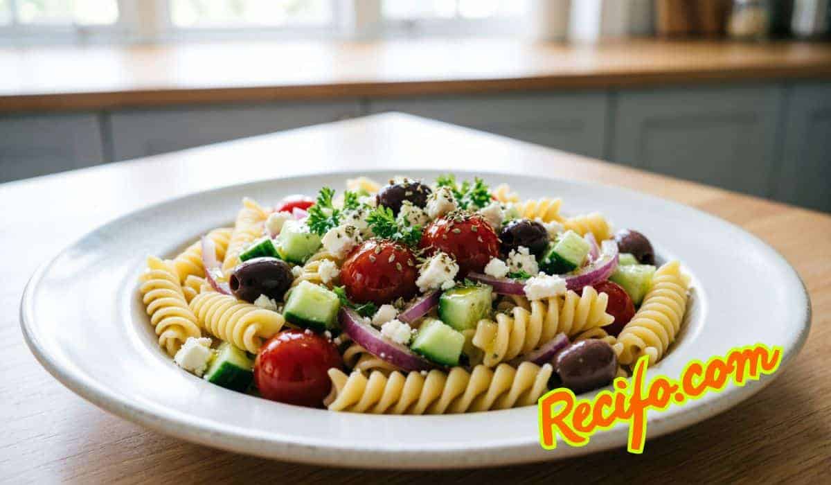 Greek Pasta Salad Recipe: Fresh, Flavorful, and Easy to Make