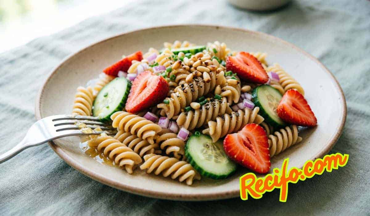 Strawberry Cucumber Pasta Salad Recipe: Fresh Summer Delight