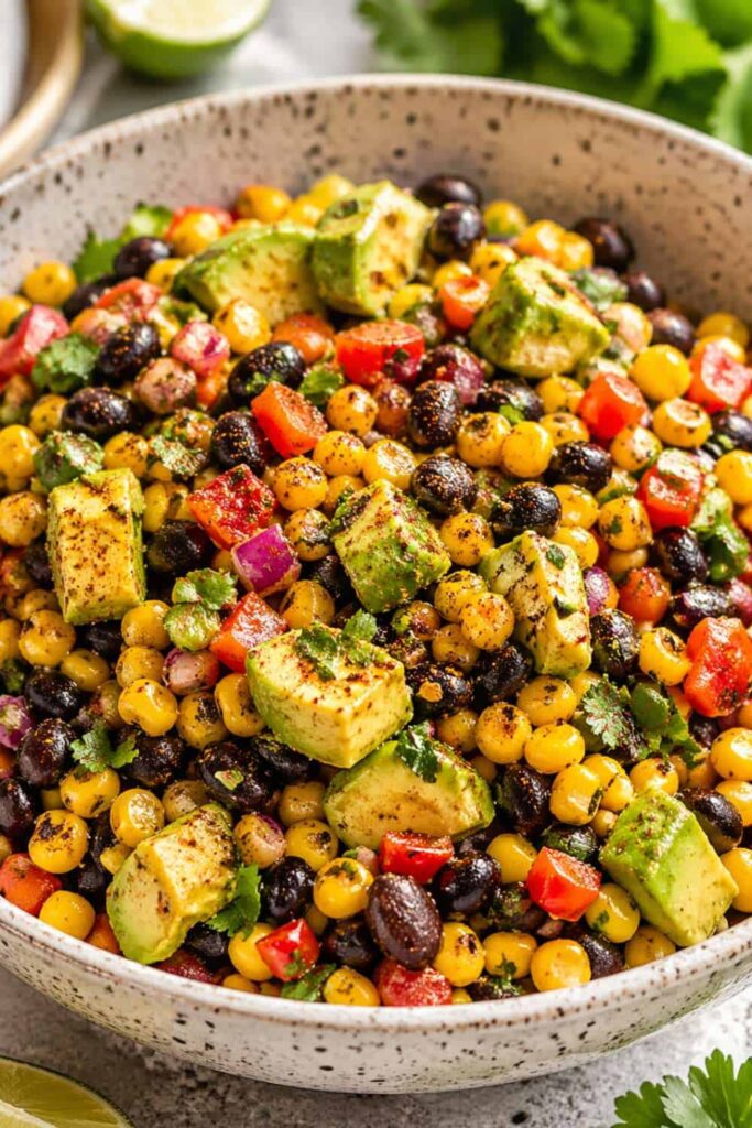 Chili Lime Cumin Seasoning for Corn and Avocado Salad