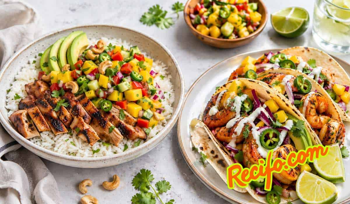 Dinner Ideas With Mango Salad Recipes