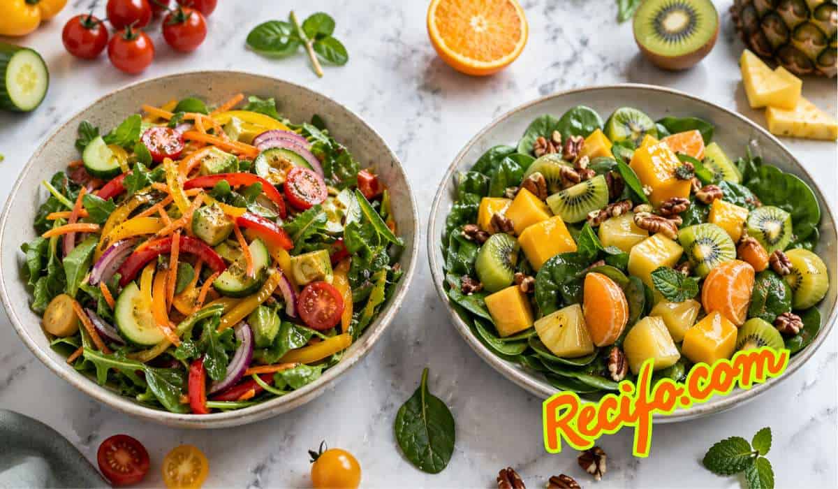 Fruits and Vegetable Salad Recipes