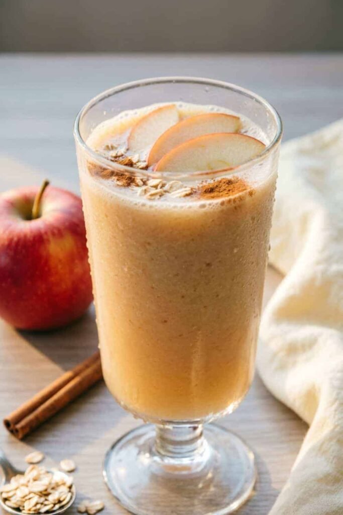 Apple Cinnamon Oat Protein Smoothie