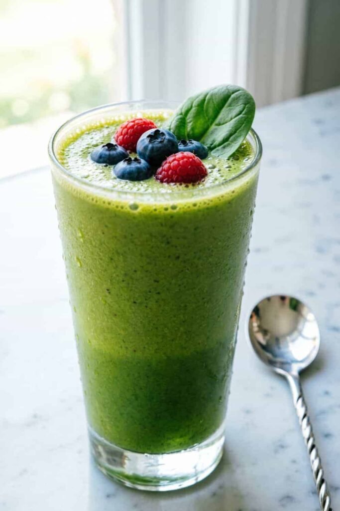 Berry Green High-Protein Smoothie