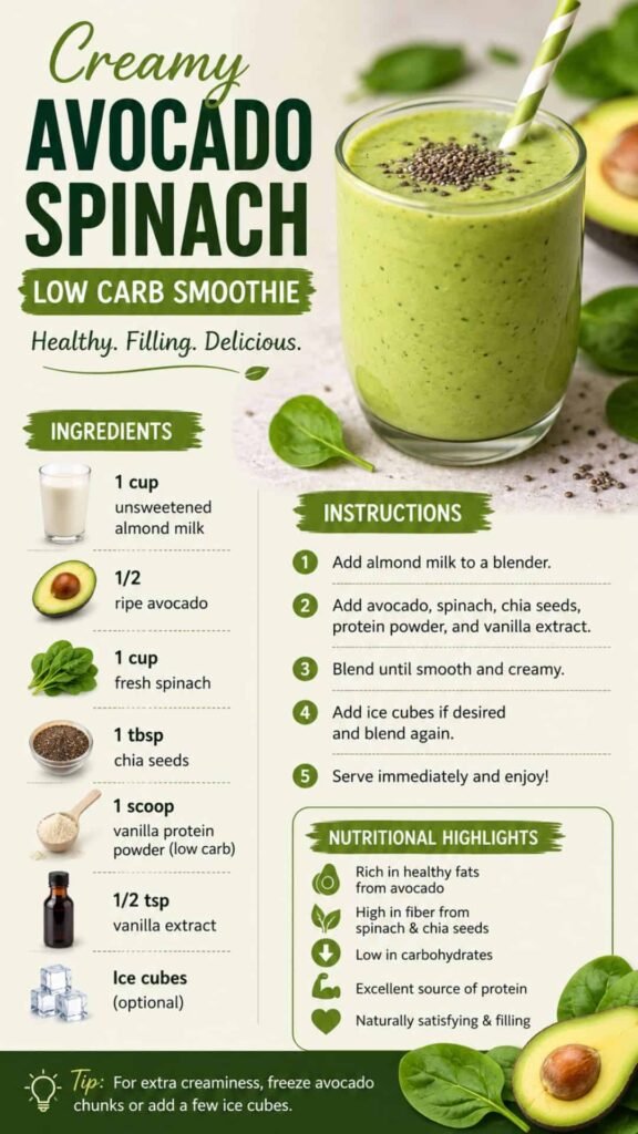 Low Carb Smoothie