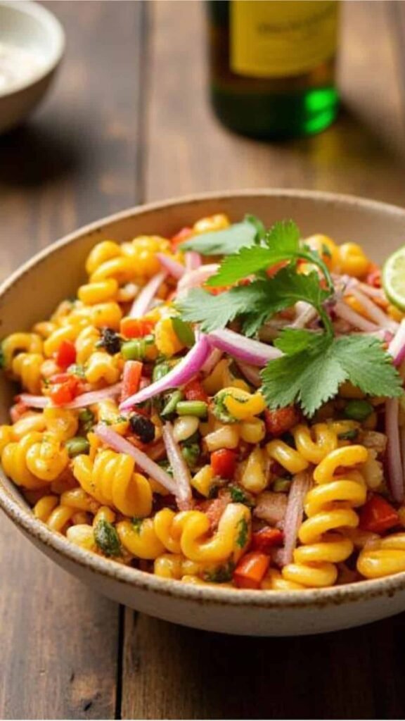 Spicy Mexican Street Corn Pasta Salad