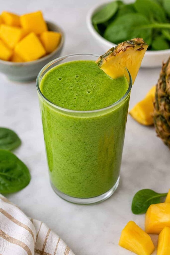 Tropical Spinach Smoothie