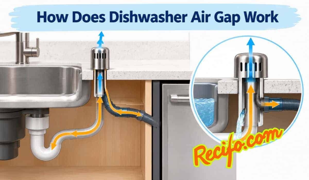 How Does Dishwasher Air Gap Work: A Simple Gravity Guide