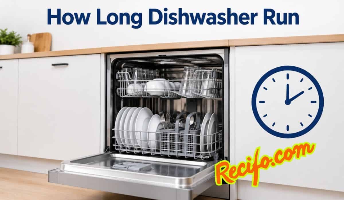 How Long Dishwasher Run? Typical Cycle Times Explained